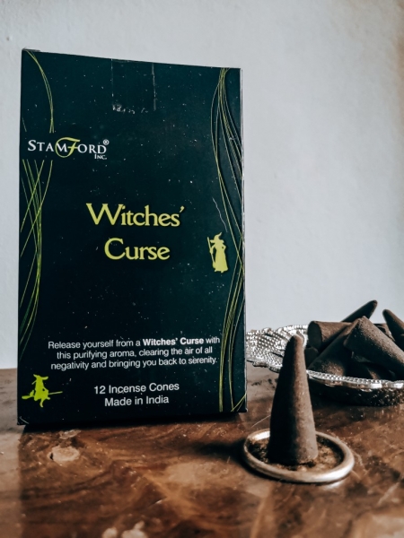 Räucherkegel Fantasy "Witches curse"